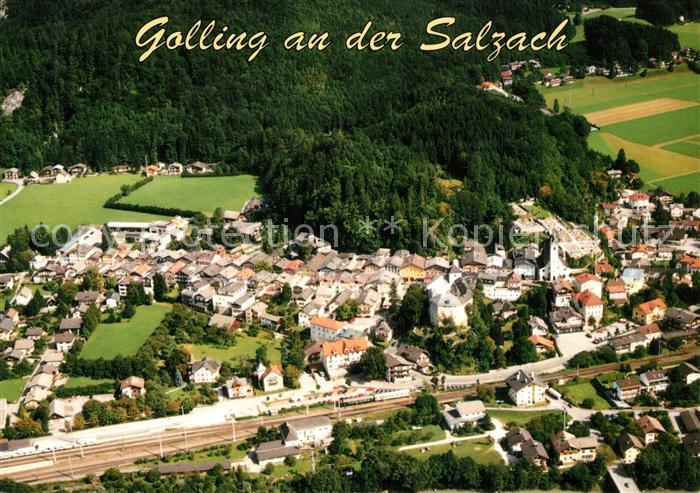 73590418 Golling Salzach Fliegeraufnahme