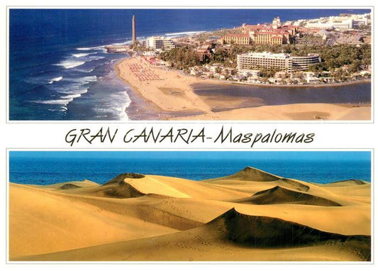 73592435 Maspalomas Fliegeraufnahme Duenen