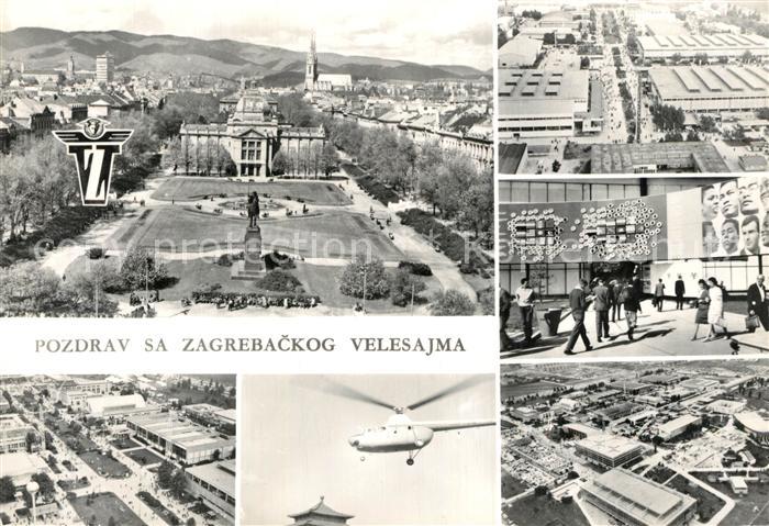 73592617 Zagreb Velesajma Panorama Fliegeraufnahme