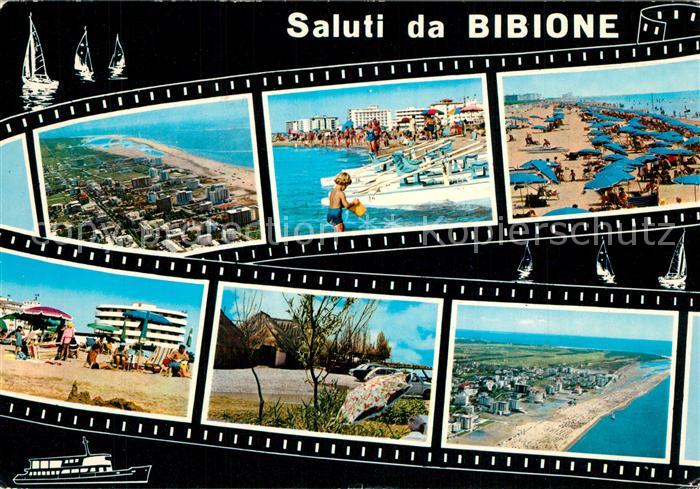 73592780 Bibione Fliegeraufnahme Strand