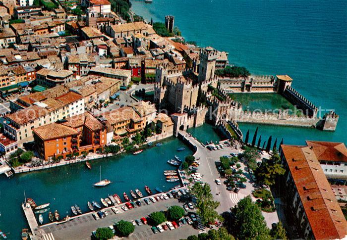 73592855 Sirmione Lago di Garda Fliegeraufnahme