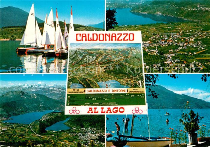 73592220 Caldonazzo Al Lago Fliegeraufnahme