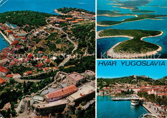 73592931 Hvar Fliegeraufnahme Hafen