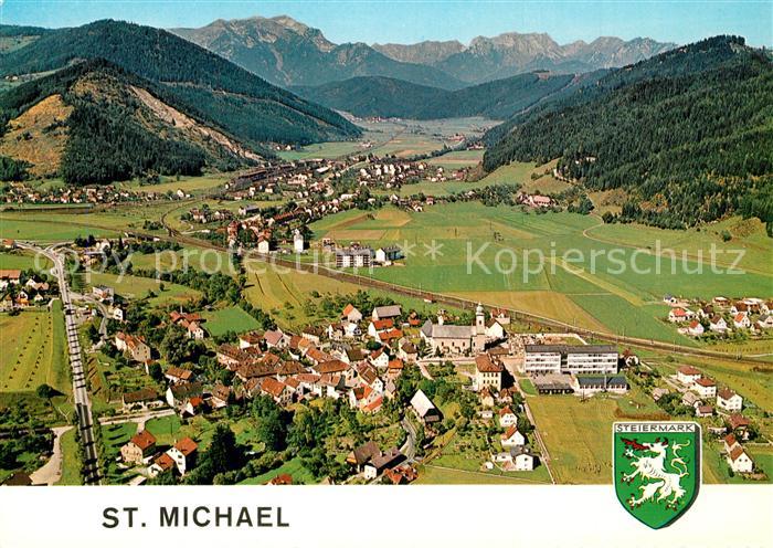 73596077 St Michael Obersteiermark Fliegeraufnahme