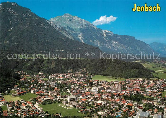 73597045 Jenbach Tirol Fliegeraufnahme