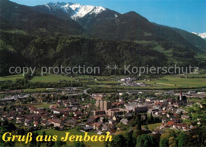 73597046 Jenbach Tirol Fliegeraufnahme