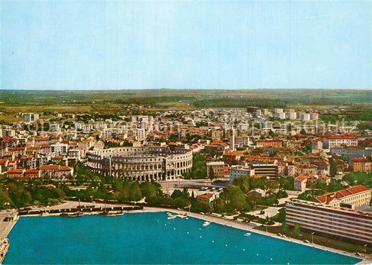 73598151 Pola Pula Croatia Fliegeraufnahme