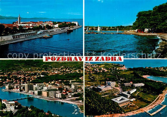 73597362 Zadar Zadra Zara Panorama Fliegeraufnahme