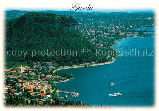 73598892 Garda Lago di Garda Gardasee Fliegeraufnahme