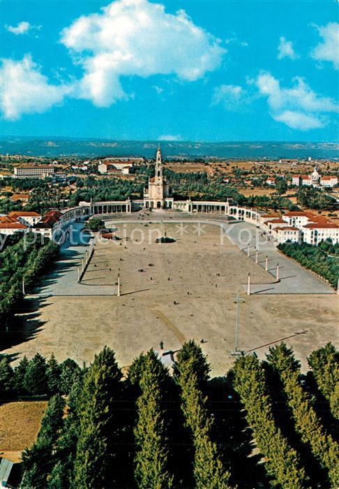 73598937 Fatima Esplanada Wallfahrtskirche Fliegeraufnahme