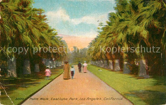 73609274 Los Angeles California Palm Walk Eastlake Park