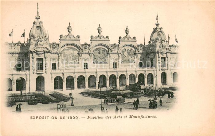 73634180 Exposition Universelle Paris 1900 Pavillon des Arts et Manufactures