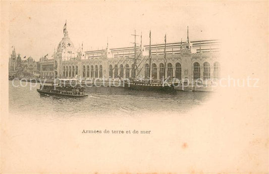 73634195 Exposition Universelle Paris 1900 Armees de Terre et de Mer