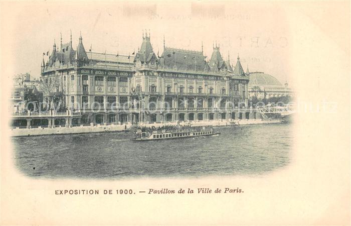 73634197 Exposition Universelle Paris 1900 Pavillon de la Ville de Paris