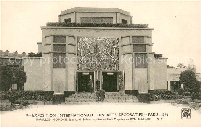 73634200 Exposition Arts Decoratifs Paris 1925 Pavillon Pomone