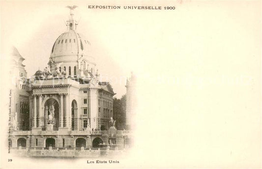 73634202 Exposition Universelle Paris 1900 Etats Unis