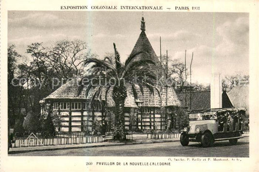 73727076 Exposition Coloniale Internationale Paris 1931 Nouvelle Caledonie