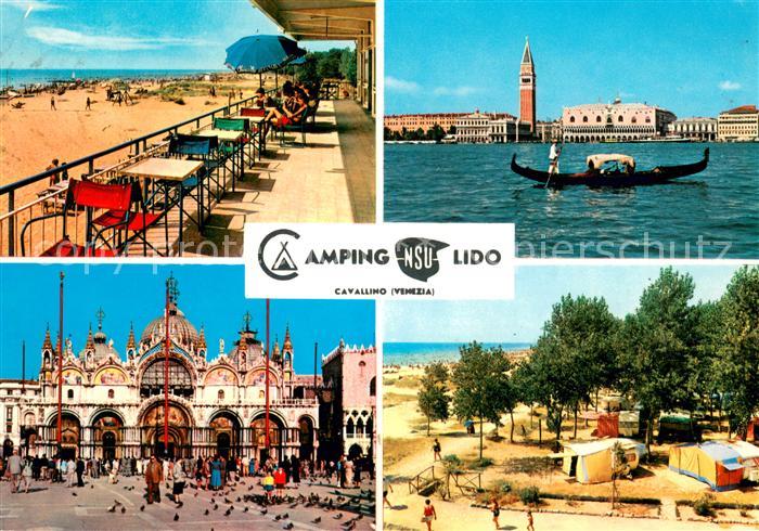 73633392 Cavallino Venezia Camping NSU Lido Strand Gondeliere Markusplatz