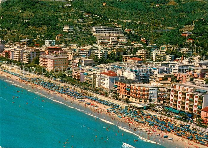 73634731 ALAssIO Savona Liguria IT Scorcio panoramico zona ponente visto dall'ae