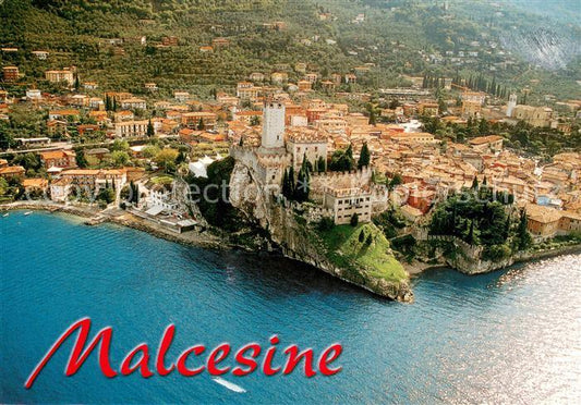 73634747 Malcesine Lago di Garda Veduta aerea