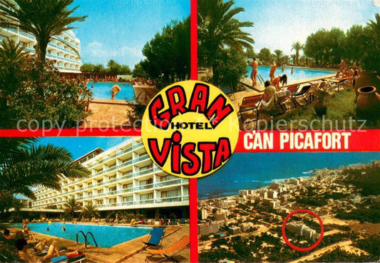 73635182 Can Picafort Mallorca Hotel Gran Vista Swimming Pools Fliegeraufnahme