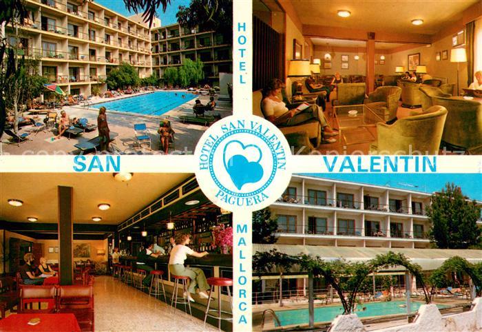 73635575 Paguera Mallorca Islas Baleares Hotel San Valentin Bar Loggia Swimming