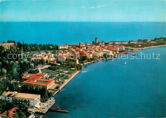 73635935 Sirmione Lago di Garda Penisola vista dall'aereo