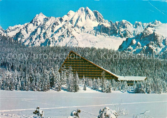 73636503 Strbske Pleso Interhotel Patria Hohe Tatra Winterlandschaft