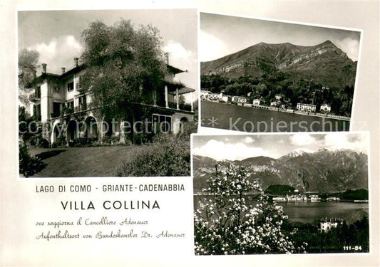 73641662 Griante Cadenabbia Lago di Como Villa Collina Comersee Alpen