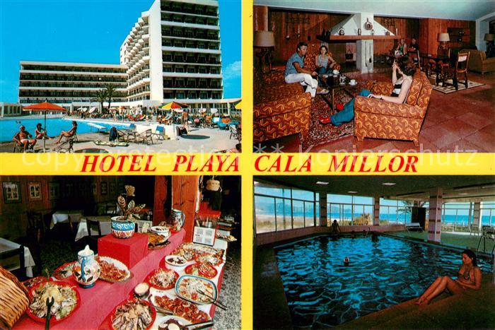 73642309 Cala Millor Mallorca Hotel Playa Gastraum Bueffet Hallenbad