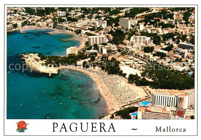 73644410 Paguera Mallorca Islas Baleares Hotels Ferienanlagen Strand Fliegeraufn