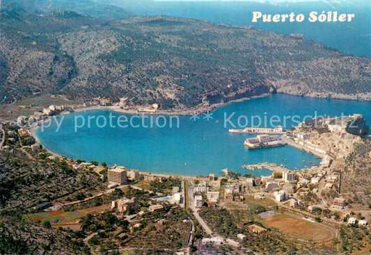 73644450 Puerto Soller Mallorca Vista aérea del puerto