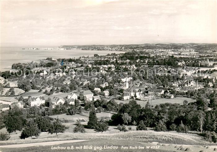 73644465 Lochau Bregenz Vorarlberg Panorama Bodensee Blick gegen Lindau