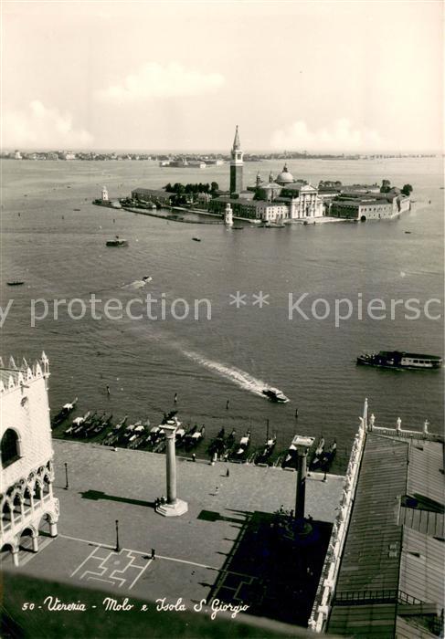 73644834 Venezia Venedig Molo e Isola San Giogio