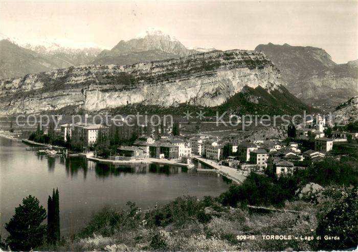 73645639 Torbole Lago di Garda Panorama Gardasee Alpen