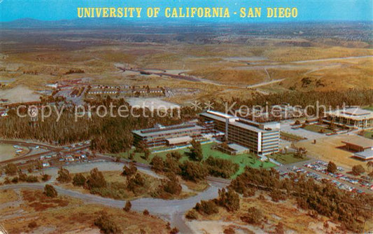 73646777 San Diego California University of California Air view