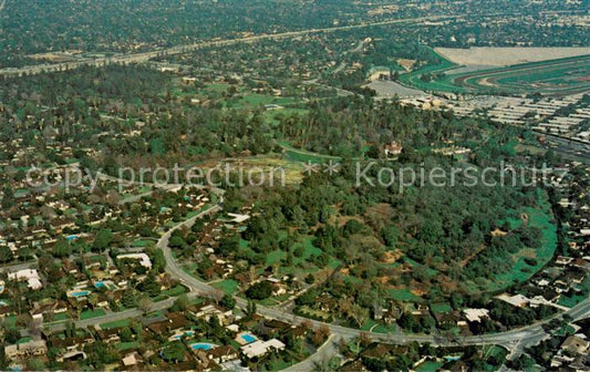 73646782 Arcadia California Aerial view of the Arboretum