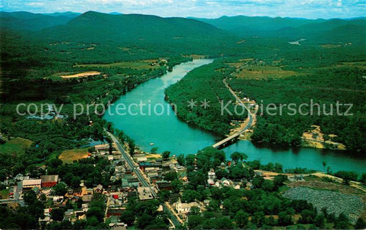 73646866 Corinth New York in the Adirondacks Aerial view