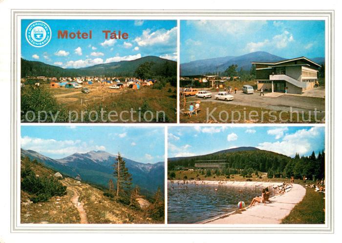 73649843 Nizke Tatry Motel Tále Autocamping Landschaftspanorama Badestrand