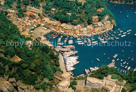 73650589 Portofino Liguria Fliegeraufnahme Golfo Tigullio