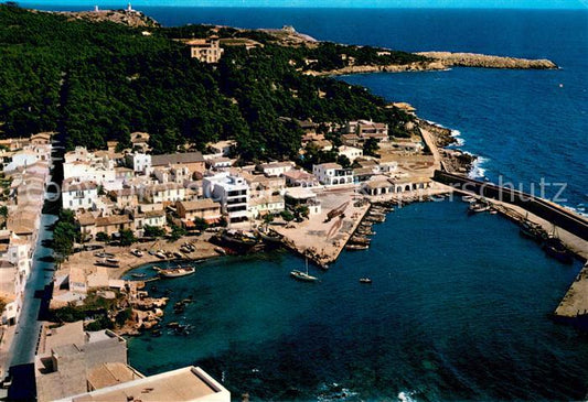 73652677 Cala Ratjada Mallorca Vista aérea de su puerto