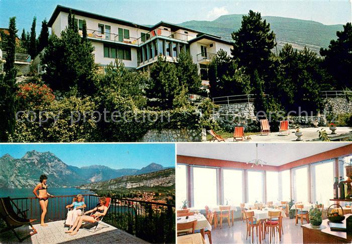 73654793 Torbole Lago di Garda Villa Tetto d’Oro Terrasse Gastraum