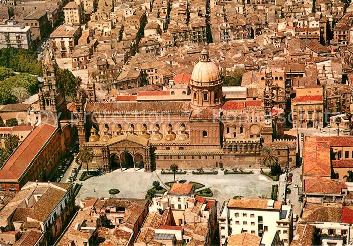 73655306 Palermo Sicilia Il Duomo veduta aerea