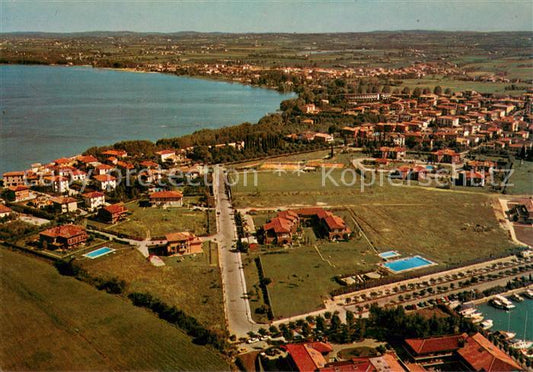 73655471 Sirmione Lago di Garda Fliegeraufnahme