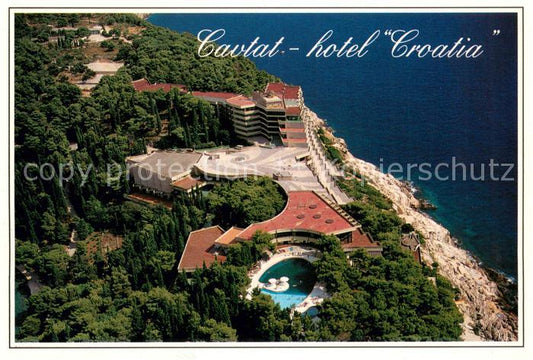 73657475 Cavtat Dalmatien Hotel Croatia Fliegeraufnahme