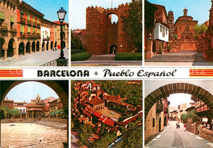 73661943 Barcelona Cataluna Pueblo Espanol