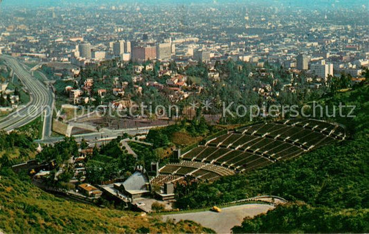 73667353 Hollywood California from the Hollywood Hills Hollywood Bowl Freeway an