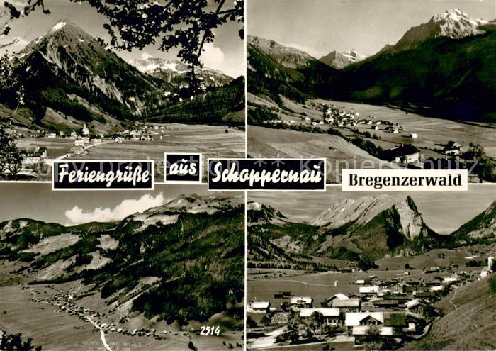 73667834 Schoppernau Vorarlberg Bregenzerwald Panorama