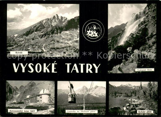 73669773 Vysoke Tatry Krivan Vodopad Skok Astronomicky ustav SAV Lanovka na Skal