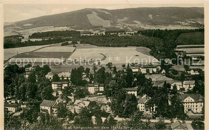 73679189 Bad Langenau Niederschlesien Panorama mit Blick zum Heidelberg